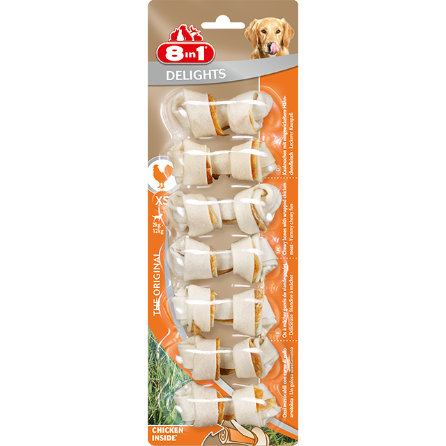 8 in 1 Chicken Bone XS Pack