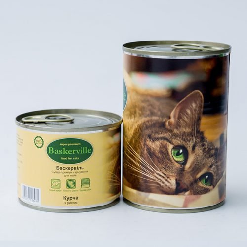 Baskerville Cat Курча з рисом