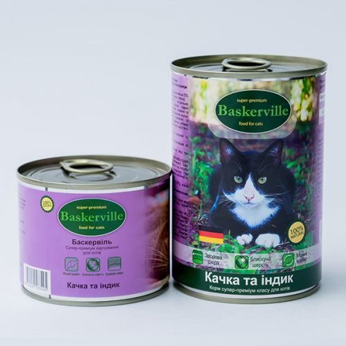 Baskerville Cat Качка та індик