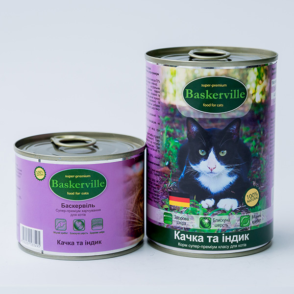 Baskerville Cat Качка та індик