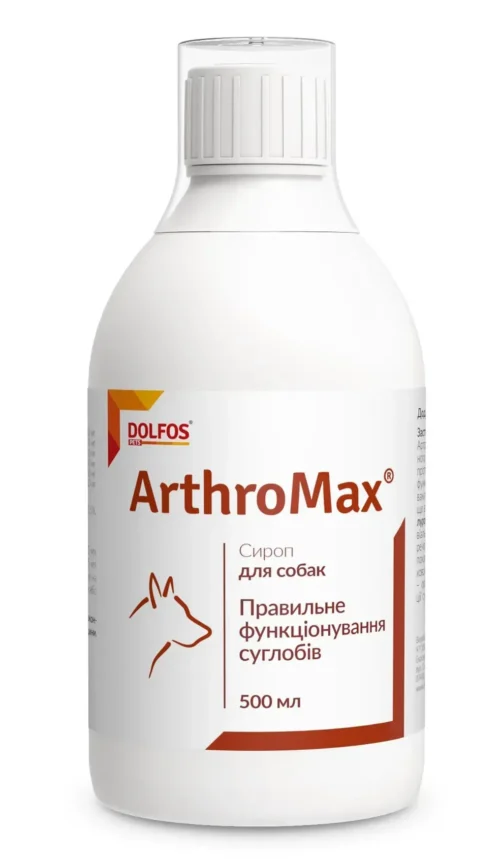 Dolfos ArthroMax dogs хондропротектор для собак, 500мл