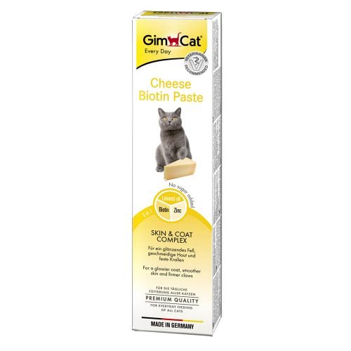 GimCat Biotin & Cheese паста з біотином та смаком сиру 100г