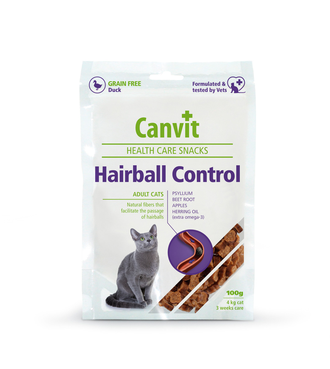 Canvit Hairball Control Ласощі для котів