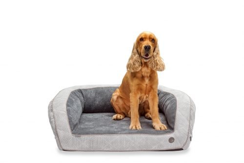 Harley & Cho Ортопедичний диван для собак Sleeper Soft-Touch Gray