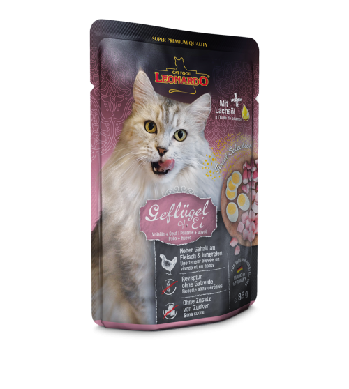 Leonardo Домашня птиця та яйце Пауч для котів