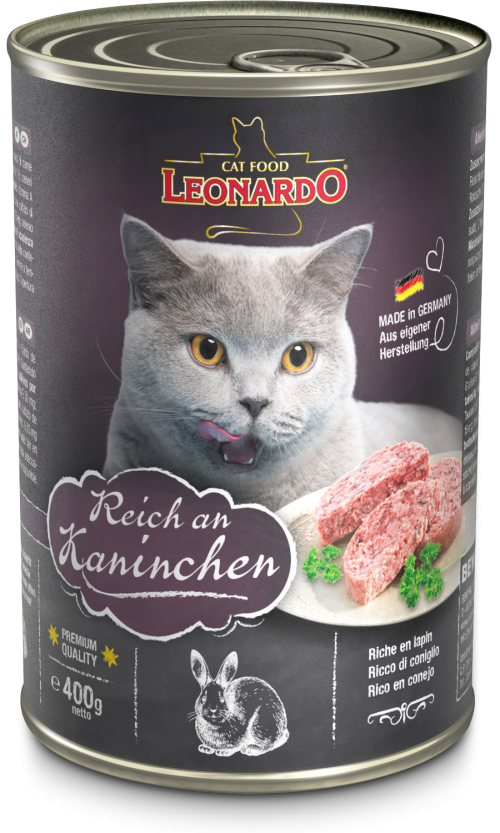 Leonardo Кролик Консерва для котів