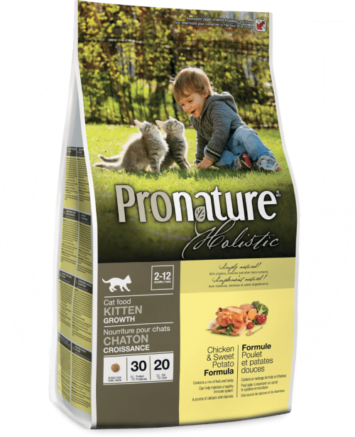 ProNature Holistic Chicken & Sweet Potato Kitten Сухий корм для кошенят з куркою та бататом