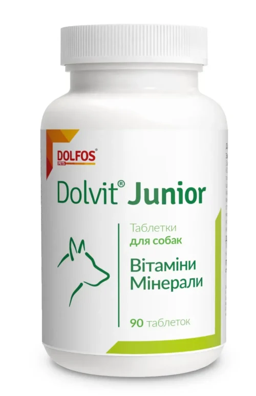 Dolfos DolVit Junior комплекс вітамінів та мінералів для цуценят
