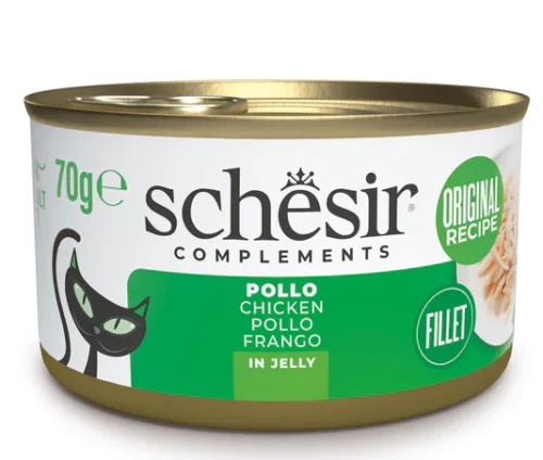 Консерва Schesir курка в желе для котів 70г