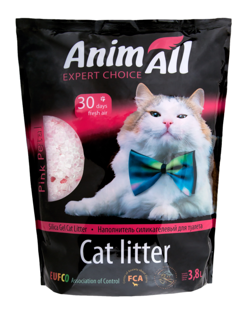 Animall Рожева Пелюстка Силікагелевий наповнювач 3.8 л