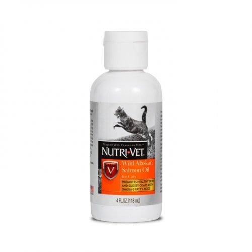 Nutri Vet Salmon Oil для котів Масло Лосося добавка для шкіри та шерсті