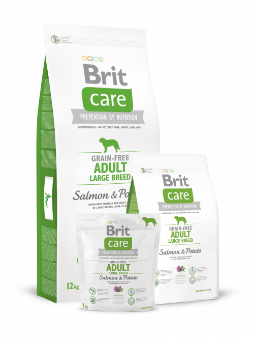 Brit Care GF Adult Large Breed Salmon & Potato