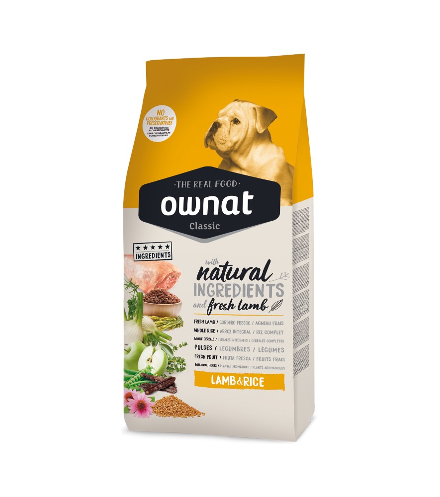 Ownat Classic Dog Adult Lamb & Rice