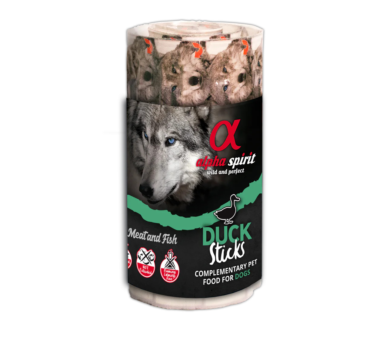 Alpha Spirit Duck Dog Sticks Палички з качкою