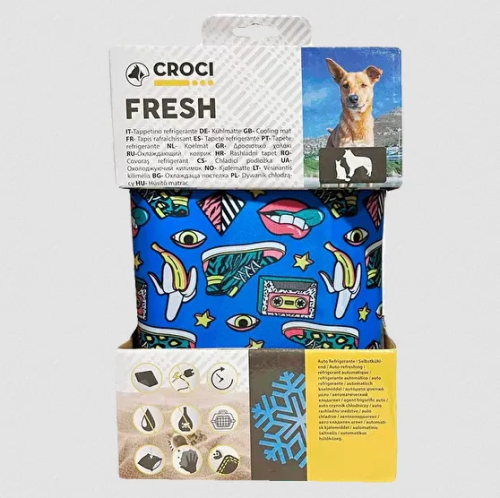 Охолоджуючий килимок для собак і котів Croci Fresh Pop