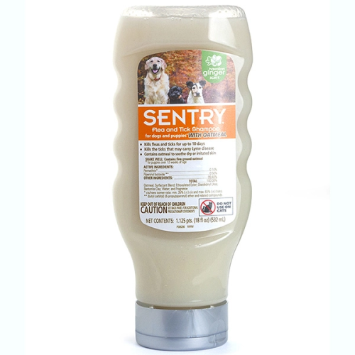 Sentry Oatmeal шампунь від бліх та кліщів для собак (532мл)