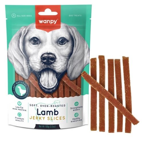Wanpy Soft Lamb Jerky Slices в'ялене філе ягня слайси