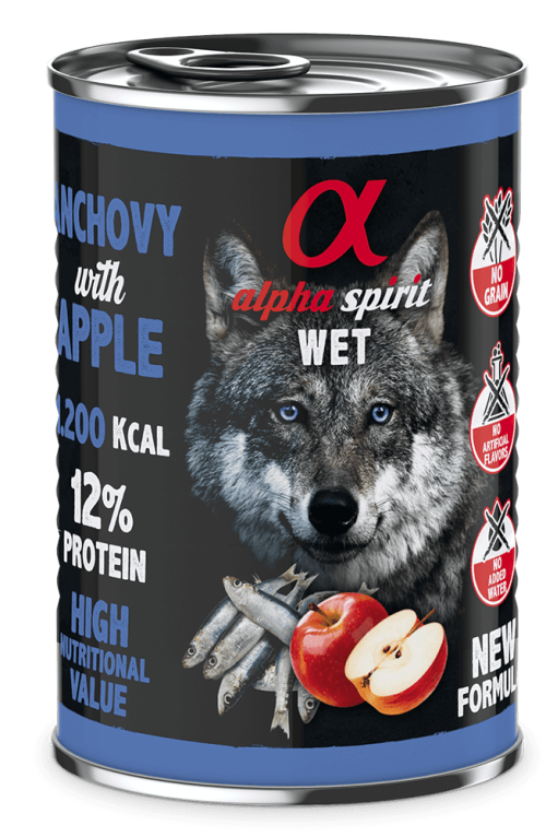 Alpha Spirit WET Anchovy with Red Apple