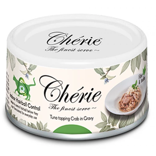 Cherie Hairball Control Tuna Crab in Gravy
