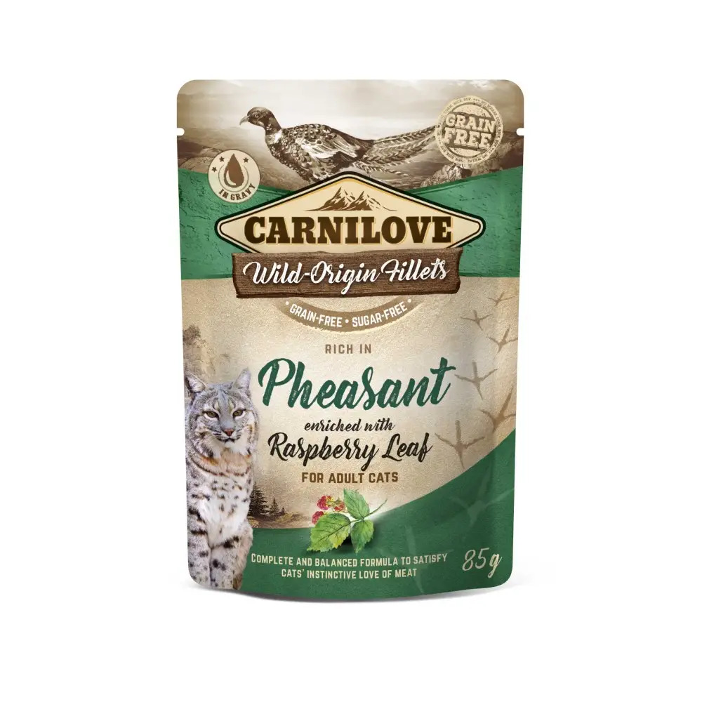Carnilove Rich In Pheasant with Raspberry Leaves Cat Adult