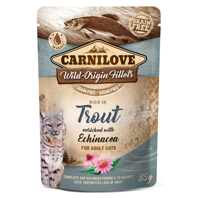 Carnilove Rich In Trout with Echinacea Cat Adult