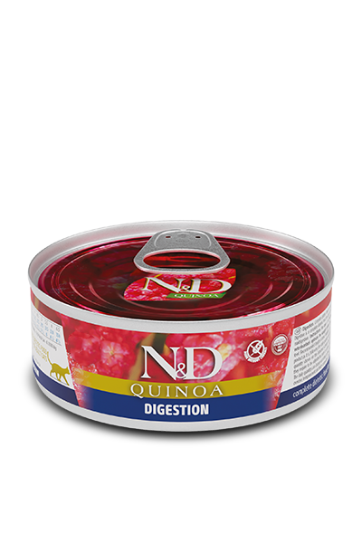 Farmina N&D Cat Quinoa Digestion з ягням для котів із чутливим травленням 80г