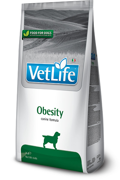Farmina Vet Life Natural Diet Dog Obesity для зниження ваги у собак 2кг