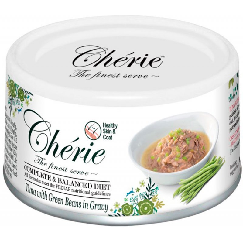 Cherie Tuna with Green Beans in Gravy