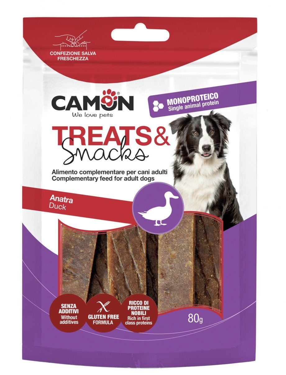 Camon Duck jerky Ласощі для собак з качкою 80г