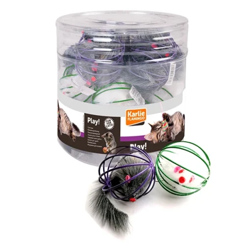 Flamingo Wire Ball With Mouse