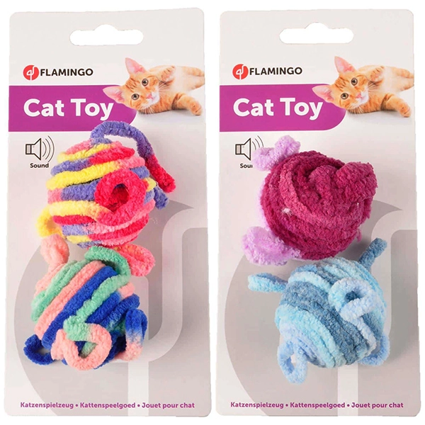 Flamingo Woolen Balls