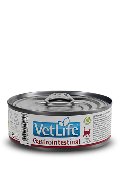 Farmina Vet Life Natural Diet Cat Gastrointestinal Cans при захворюваннях ШКТ у котів