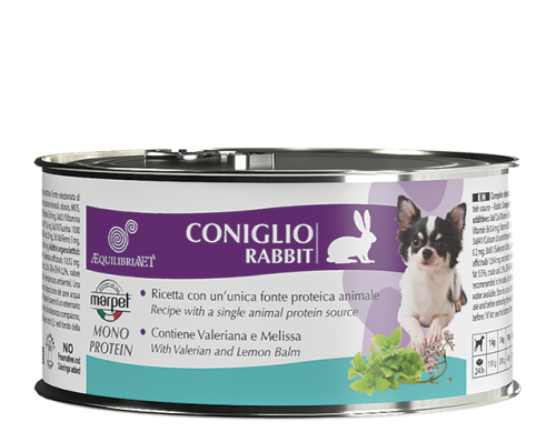 Marpet Equilibriavet Coniglio MonoProtein монобілковий мус з кроликом для собак 150г