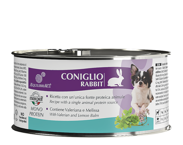 Marpet Equilibriavet Coniglio MonoProtein монобілковий мус з кроликом для собак 150г