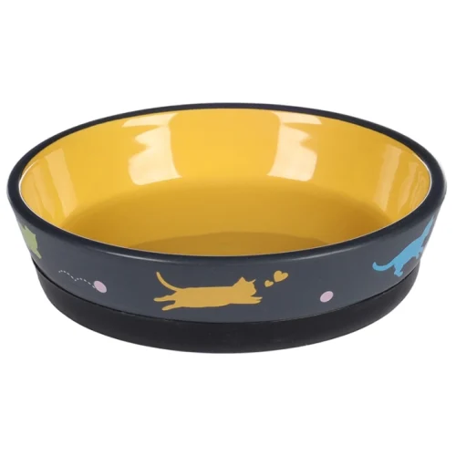 Миска для котів Flamingo Rani Antislip керамічна 320мл