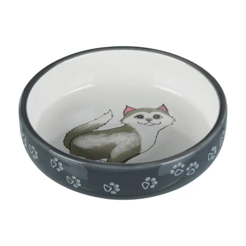 Миска керамічна Trixie для короткомордих порід котів 300 мл
