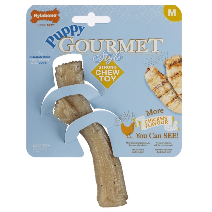 Nylabone Gourmet Puppy Stick Chicken M іграшка для собак - Зображення 2