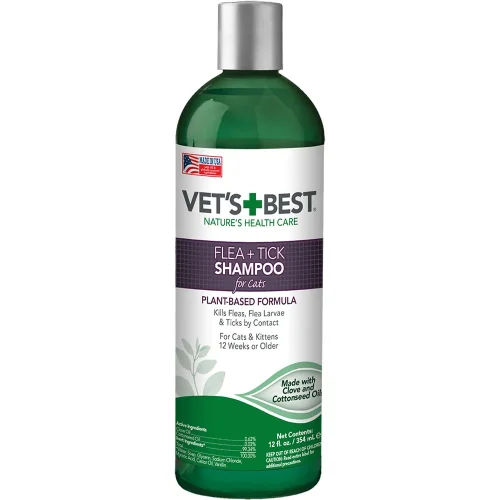 Vet's Best Flea & Tick Shampoo Cat