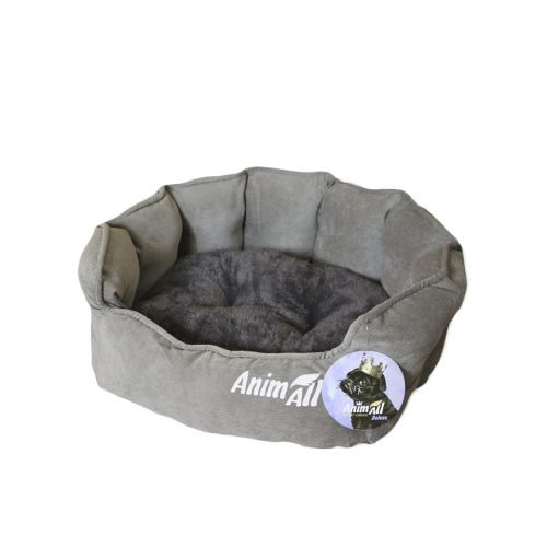 AnimAll Royal Velours S Grey Лежак для собак і котів