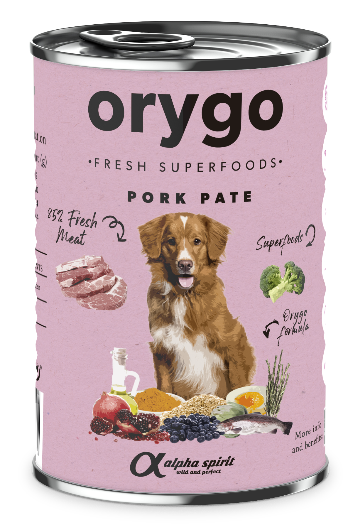 Консерва Orygo Pork Dog