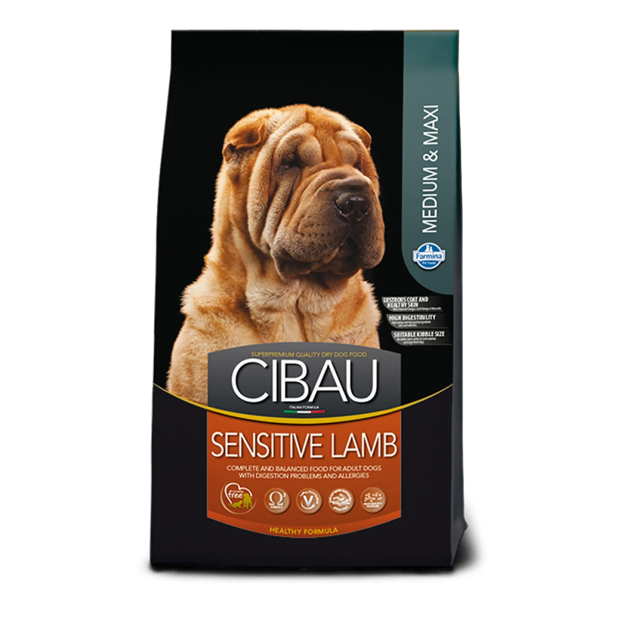 Farmina Cibau Adult Medium & Maxi Dog Sensitive Lamb