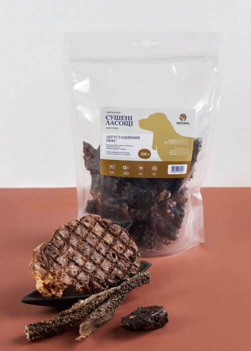 Natural Дегустаційний мікс для собак 250г