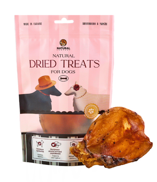 Natural Вуха свинячі для собак