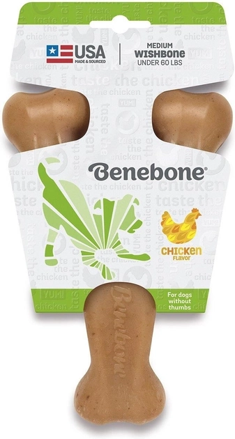 Benebone Wishbone Bacon Жувальна іграшка зі смаком курки для собак - Зображення 4