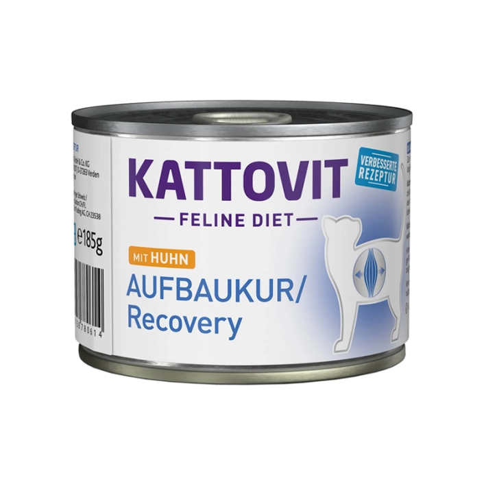 Консерва Kattovit Veterinary Recovery паштет з куркою для котів, 185г