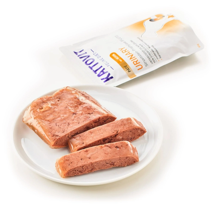 Пауч Kattovit Urinary Chicken Pate паштет з куркою для котів, 85г - Зображення 2