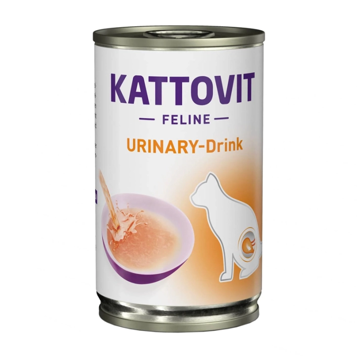 Лікувальний напій Kattovit Urinary Drink Chicken з куркою для котів, 135 мл