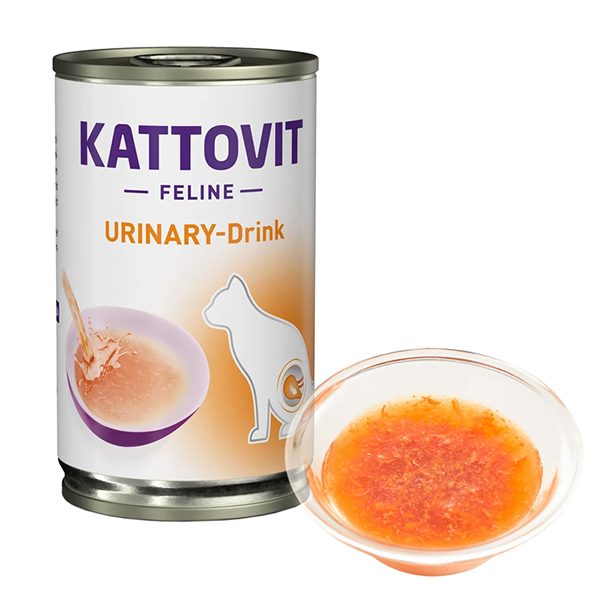 Лікувальний напій Kattovit Urinary Drink Chicken з куркою для котів, 135 мл - Зображення 2