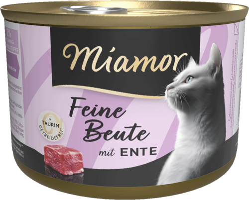 Консерва Miamor Feine Beute mit Ente з качкою для котів