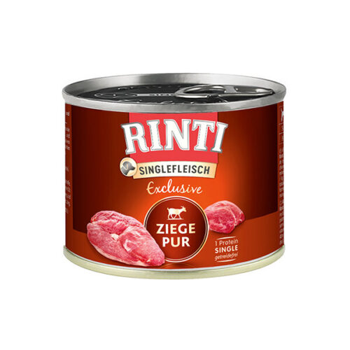 Консерва Rinti Singlefleisch Exclusive Ziege Pur з м'ясом кози для собак 185г